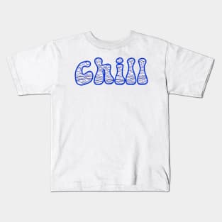 wavy chill Kids T-Shirt